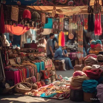 Bazar Aksesori Unik di Bogor